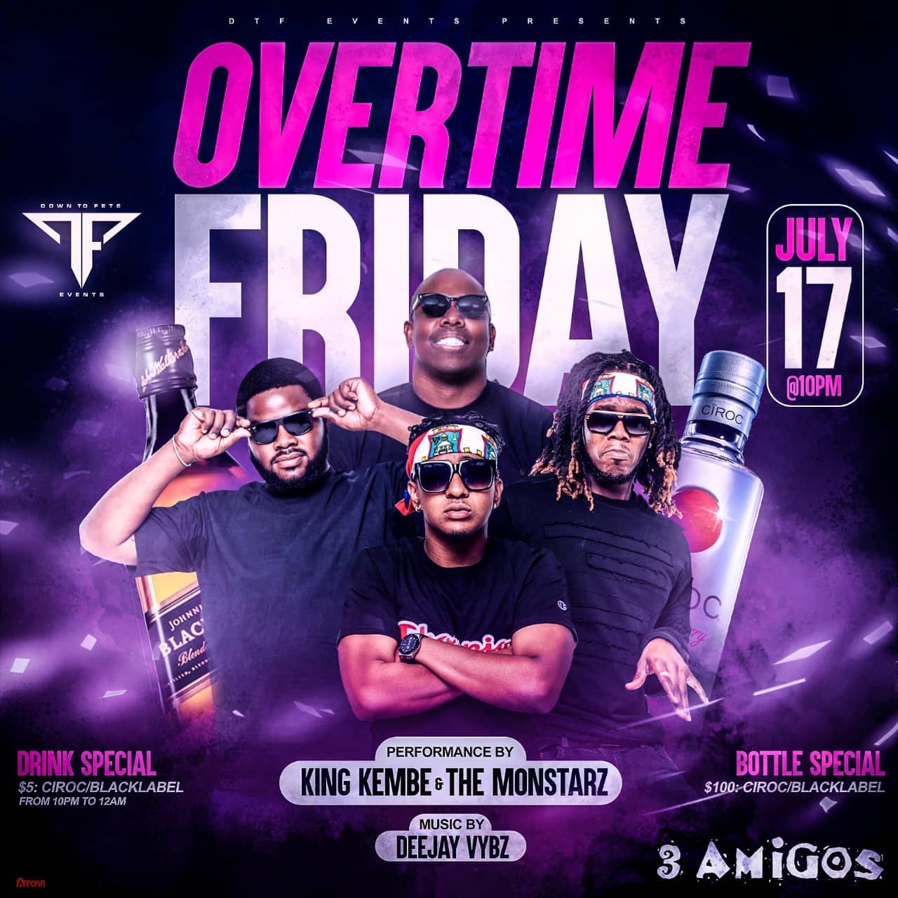 Overtime Friday Ft. King Kembe & The Monstarz Band 