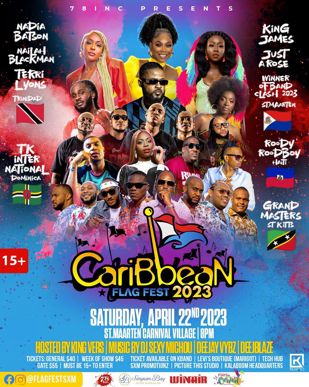 Caribbean Flagfest St Maarten Events