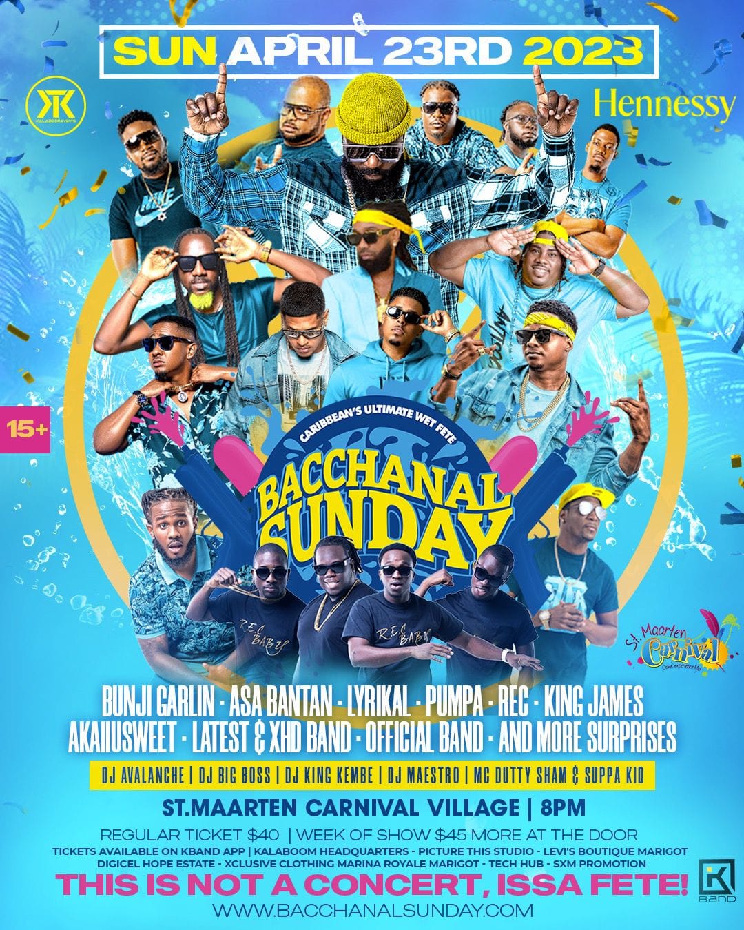 Bacchanal Sunday StMaarten